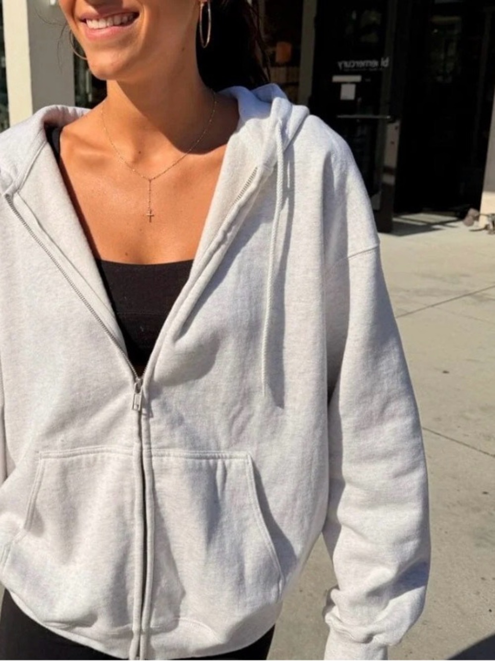 Brandy melville Christy hoodie one size
